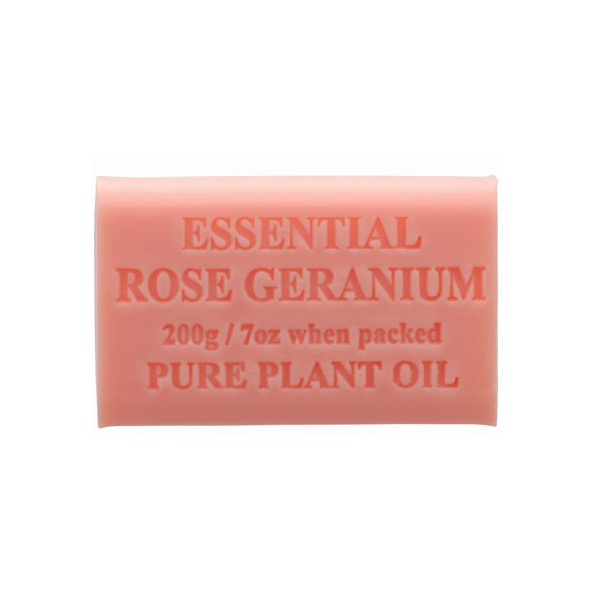 200g Essential Rose Geranium Soap x65 Carton