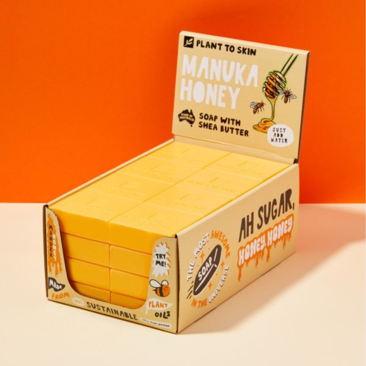 Plant to Skin Manuka Soap 32x100g Carton